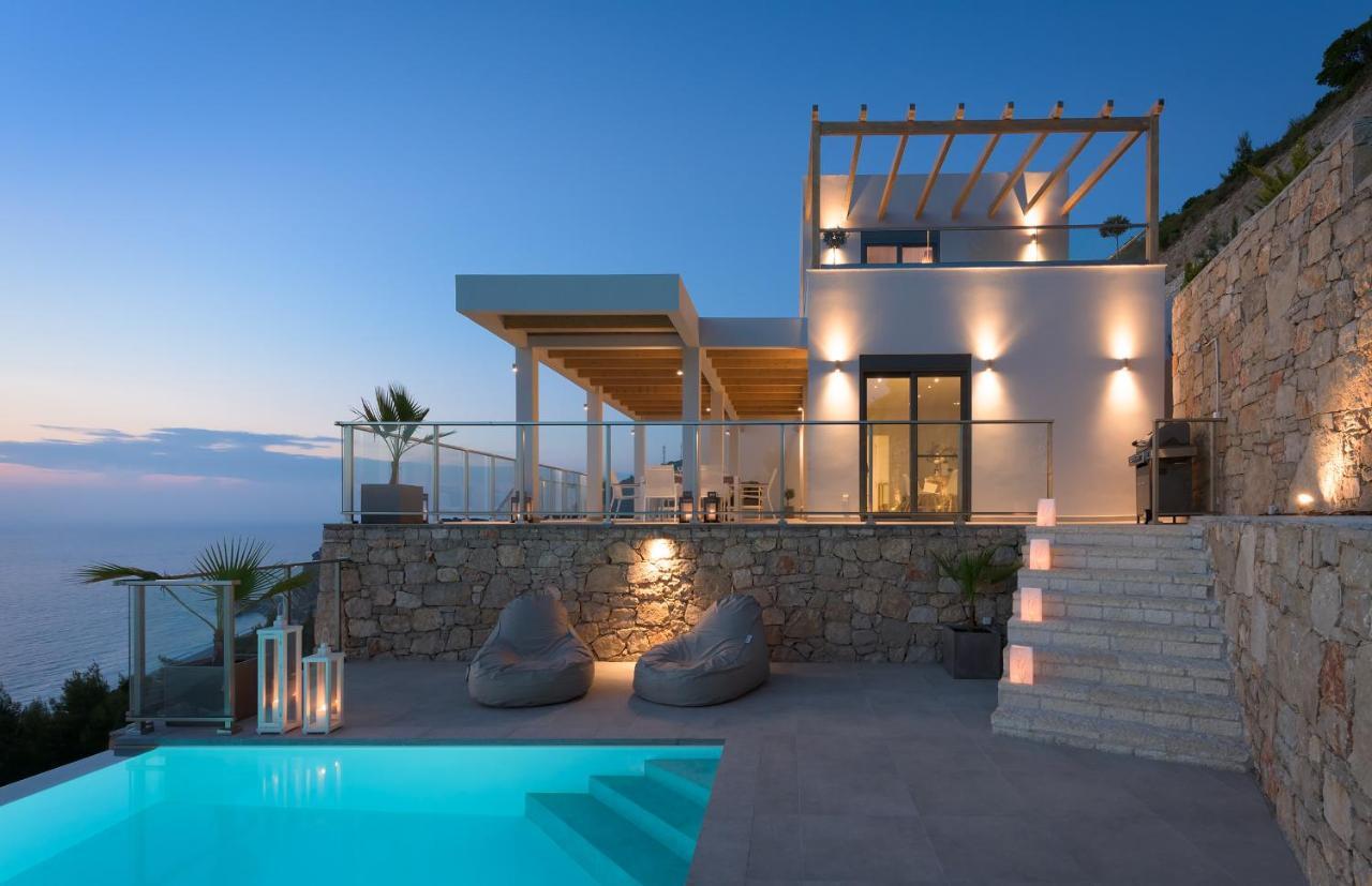 Kathisma Bay Villas - Luxury Villas - Villa Helios Kalamítsi Extérieur photo